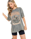 Wild West Graphic Tee-T-Shirt-Zutter-Small-Washed Denim-cmglovesyou