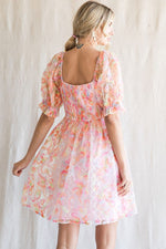 Multicolor Lace Dress-Dresses-Jodifl-Small-Pink-cmglovesyou