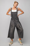 Washed Denim Overalls-overalls-Easel-Small-Black-cmglovesyou