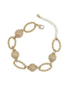 Bead and Oval Bracelet-Bracelets-What's Hot Jewelry-cmglovesyou