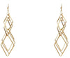 Layered Diamond Earring-Earrings-What's Hot Jewelry-Gold-cmglovesyou