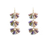 Crystal Three Drop Earrings-Earrings-What's Hot Jewelry-Multi-cmglovesyou