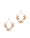 Fanned Crystal Earring-Earrings-What's Hot Jewelry-Light Pink-cmglovesyou