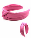 Knotted Headband-headband-What's Hot Jewelry-Hot Pink-cmglovesyou