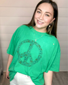 Peace Sign Tee-T-Shirt-Easel-Small-Ash-cmglovesyou