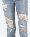 Mid-Rise Lace Patch Skinny Jeans-Pants-Judy Blue-0-Light Denim-cmglovesyou