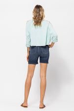 High Rise Mid Length Shorts-Judy Blue-Small-cmglovesyou