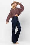 Dark Wash Flare Jeans-Pants-Judy Blue-0-cmglovesyou