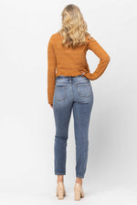 Mid Rise Slim Fit Jeans-Judy Blue-0/24-Medium Wash-cmglovesyou