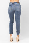 Mid Rise Slim Fit Jeans-Judy Blue-0/24-Medium Wash-cmglovesyou