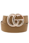 Gorgeous Metal Ring Buckle Belt-Accessories-ARTBOX-Taupe-cmglovesyou