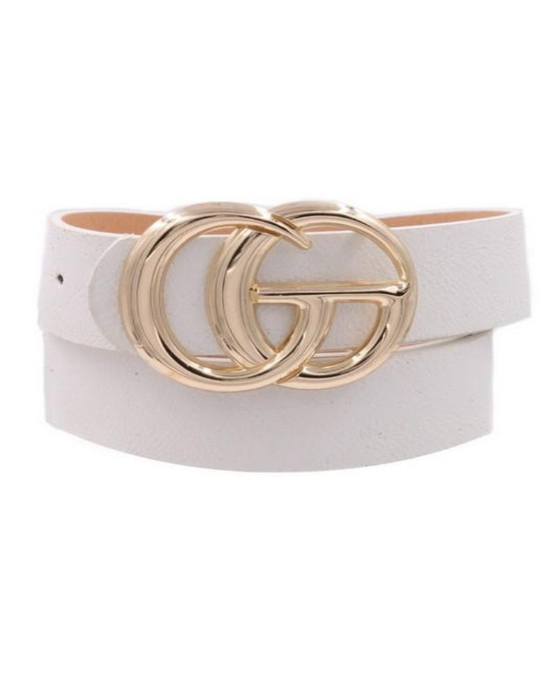 Gorgeous Metal Ring Buckle Belt-Accessories-ARTBOX-White-cmglovesyou