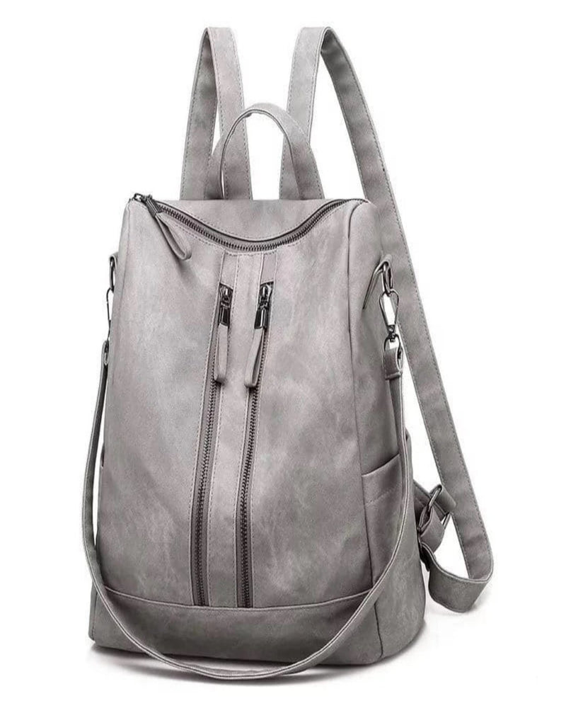 Samantha Backpack-Bag and Purses-Julia Rose Wholesale-Gray-cmglovesyou