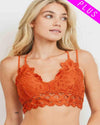 Lovely Lace Scallop Bralette-bralette-Cherish-XL-Rust-cmglovesyou