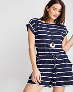 Easy Days Striped Jumpsuit-Jumpsuit-Rae Mode-Small-Navy-cmglovesyou