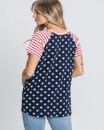 Stripe and Star Details Top-Tops-Heimish-Small-Navy Star-cmglovesyou
