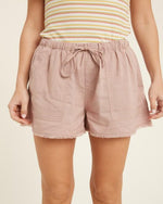 Casual Raw Hem Shorts-bottoms-Wishlist-Small-L. Mauve-cmglovesyou