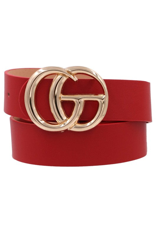 Gorgeous Metal Ring Buckle Belt-Accessories-ARTBOX-Red-cmglovesyou