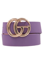 Gorgeous Metal Ring Buckle Belt-Accessories-ARTBOX-Lavender-cmglovesyou