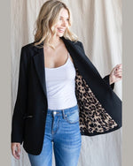 Leopard Lined Blazer-Jacket-Jodifl-Small-Black-cmglovesyou