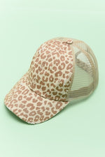 Leopard Cap-Hats-Wall to Wall-Leopard Beige-cmglovesyou