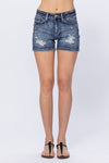 Mid-Rise Destroyed Shorts-Shorts-Judy Blue-Small-cmglovesyou