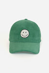 Corduroy Smile Baseball Cap-David & Young-Sage-cmglovesyou