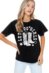 Let's Go Girls Tee-T-Shirt-Zutter-Small-Black-cmglovesyou