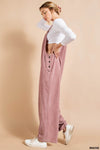 Soft Corduroy Overall-Jumpsuits & Rompers-Kori America-Small-Camel-cmglovesyou