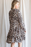 Leopard Drawstring Dress-Dresses-Jodifl-Small-Taupe-cmglovesyou