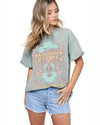 Country Music & Cowboys Graphic Tee-T-Shirt-Zutter-Small-Green-cmglovesyou