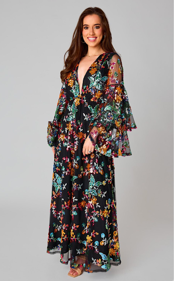 Colette Long Sleeve Maxi Dress-Dresses-BuddyLove-Extra Small-Boca-cmglovesyou