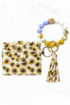 Cardholder Wristlet Keychain-cardholder-Suzie Q USA-Sunflower-cmglovesyou