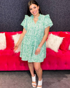 Lucky Dress-Dresses-Entro-Small-Green-cmglovesyou