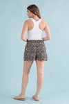 Polka Dot Waist Tie Shorts-Shorts-Cozy Co.-Small-Brown-cmglovesyou