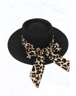 Concave Top Straw Hat-Hats-Suzie Q USA-Black-cmglovesyou