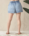 Frayed Denim Short-bottoms-Doe & Rae-Small-cmglovesyou