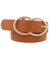 Double Metal Ring Buckle Belt-Accessories-ARTBOX-Brown-cmglovesyou