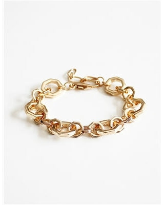Gold Chain Bracelet-Bracelets-What's Hot Jewelry-cmglovesyou
