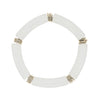 Acrylic Bamboo Stretch Bracelet-Bracelets-What's Hot Jewelry-White-cmglovesyou