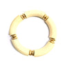 Bamboo Style Stretch Bracelet-Bracelets-What's Hot Jewelry-Natural-cmglovesyou