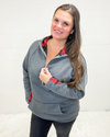 Buffalo Plaid Pullover Hoodie-Jacket-Julia Rose Wholesale-2XL/3XL-cmglovesyou