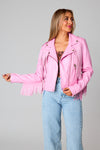 Francesca Fringe Jacket-Coats & Jackets-BuddyLove-Small-Gumdrop-cmglovesyou