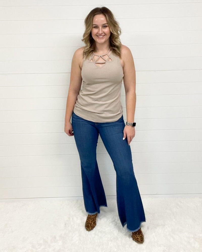 High Waist Super Flare Pants-bottoms-Judy Blue-28-MD-cmglovesyou