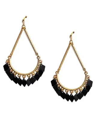 Gold Teardrop Earrings-Earrings-What's Hot Jewelry-cmglovesyou