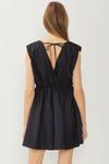 Oversized Bow Cocktail Dress-Dress-Entro-Small-Black-cmglovesyou