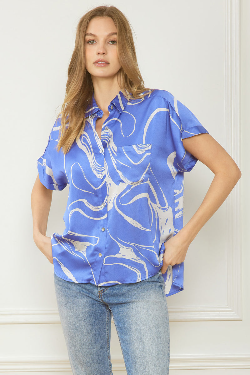 Blue Swirl Top-Top-Entro-Small-Blue-cmglovesyou