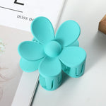 Flower Claw Clips-Hair Accessories-Alibaba-Turquoise-cmglovesyou
