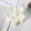 Flower Claw Clips-Hair Accessories-Alibaba-White-cmglovesyou
