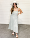 Loose Fit Tiered Midi Dress-Dresses-Very J-Small-Honey-cmglovesyou